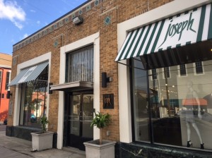 Renovation completed by Mayer Building Company for the store Joseph in New Orleans, LA
