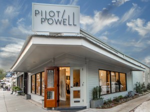 Exterior of Pilot & Powell boutique after renovations by Mayer Building Company in New Orleans, LA